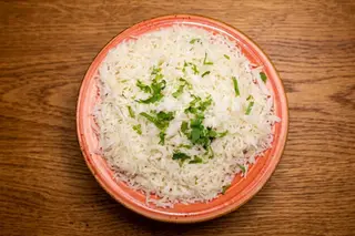 Half a plate of Aromatic Rice