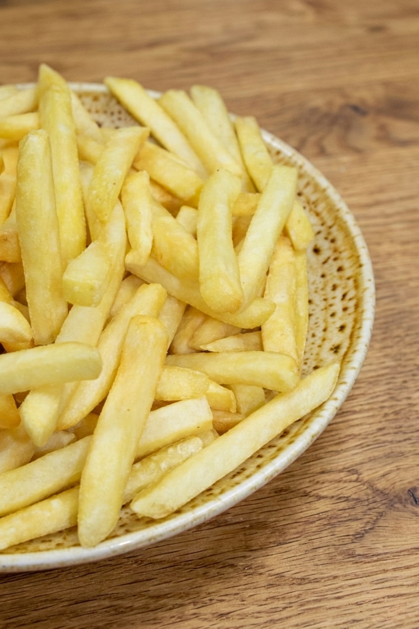 Full plate of Plain Chips