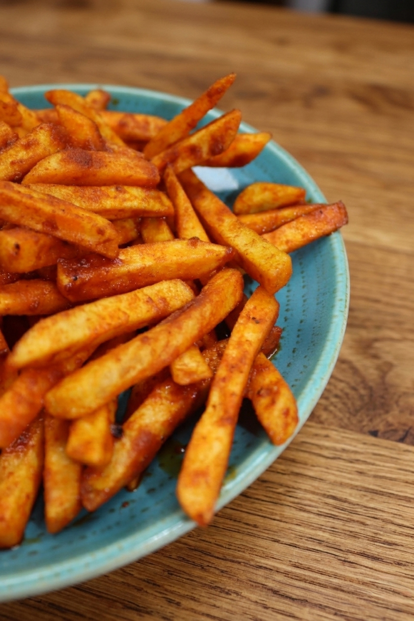 Full plate of Pillipilli Chips
