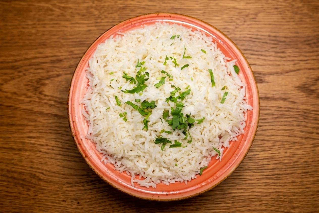 Half a plate of Aromatic Rice